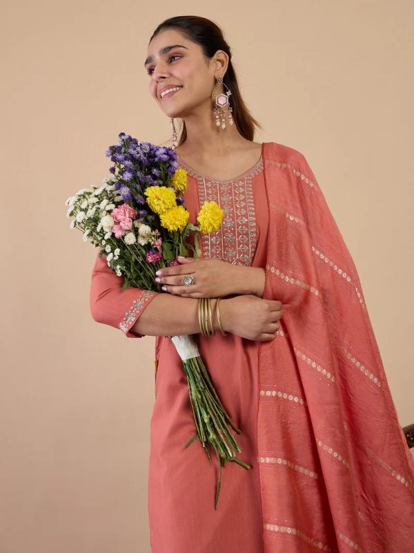 VP 9831 P Women's Designer Kurta Pant Set Premium Pattern Collection